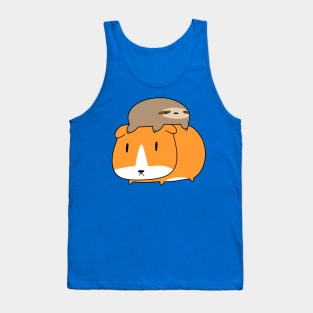 Little Sloth and Guinea Pig Tank Top